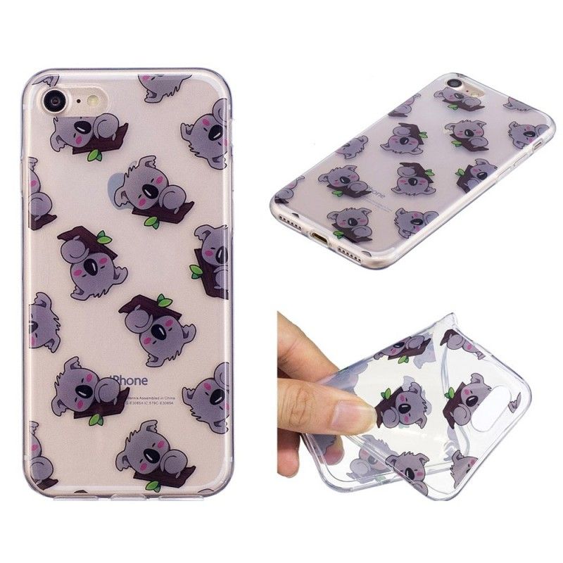 Coque iPhone Se 2 / 8 / 7 Multiples Koalas