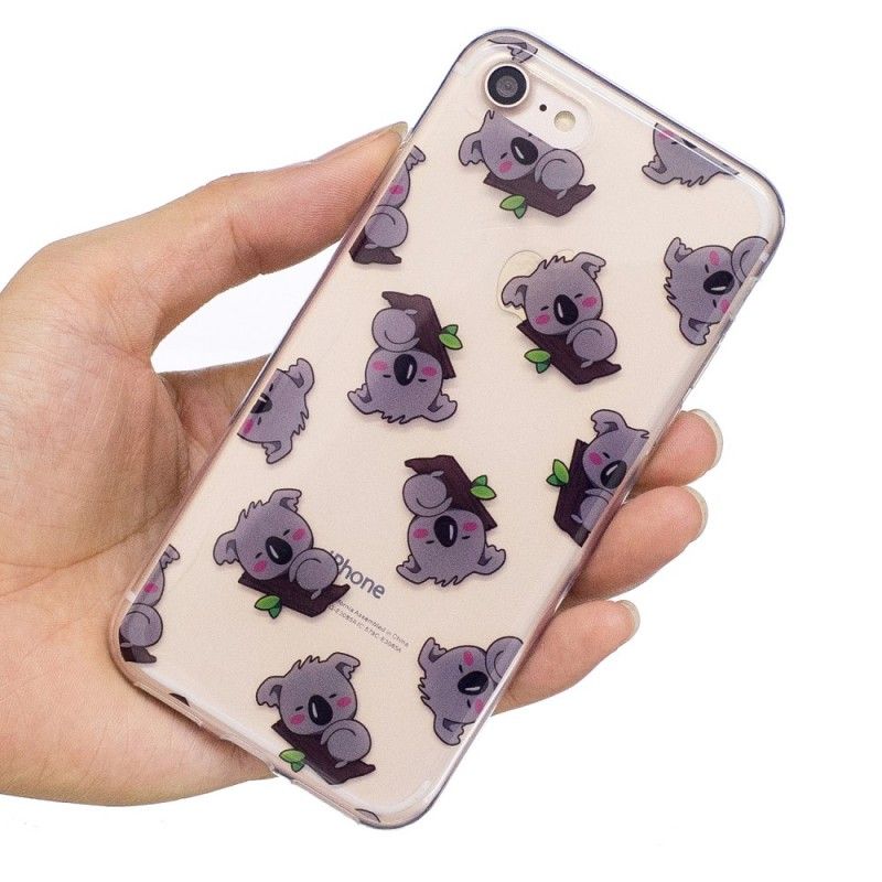 Coque iPhone Se 2 / 8 / 7 Multiples Koalas