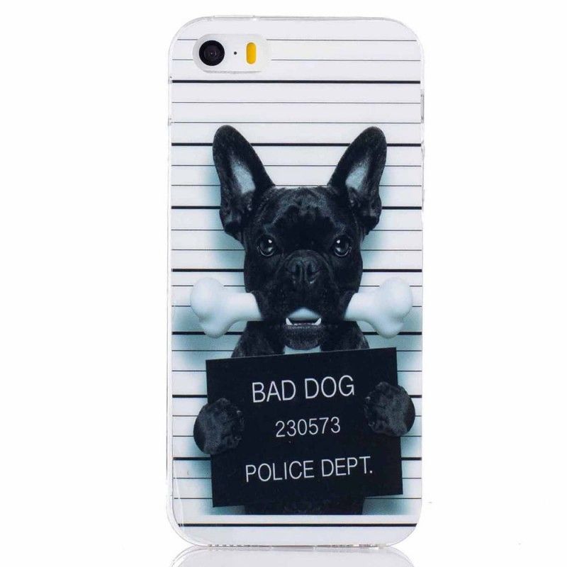 Coque iPhone Se/5/5s Bad Dog