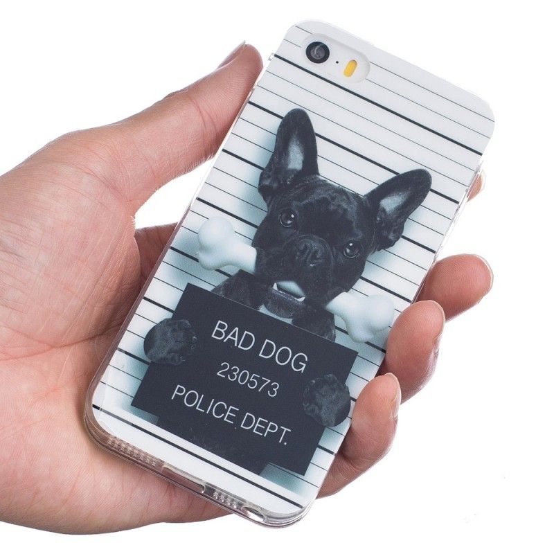 Coque iPhone Se/5/5s Bad Dog