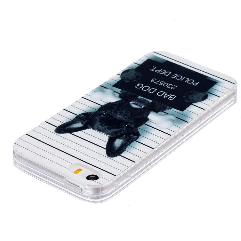 Coque iPhone Se/5/5s Bad Dog