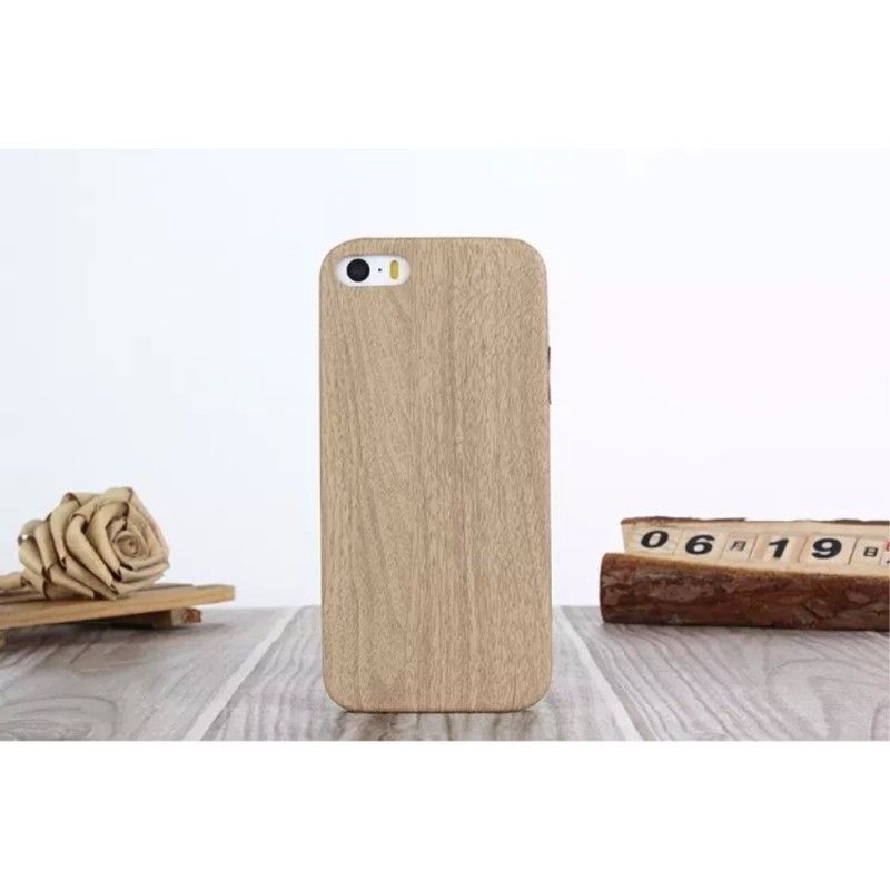 Coque iPhone Se/5/5s Effet Bois