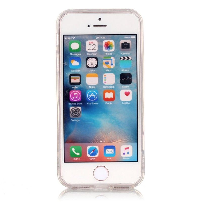 Coque iPhone Se/5/5s Transparente Attrape Rêves Coloré