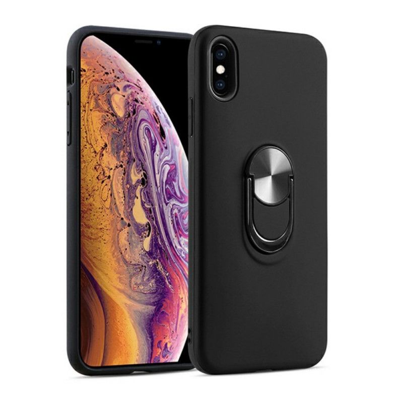 Coque iPhone X Détachable Avec Anneau Support