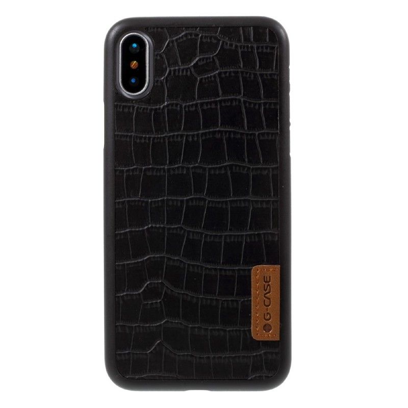 Coque iPhone X G-case Crocodile