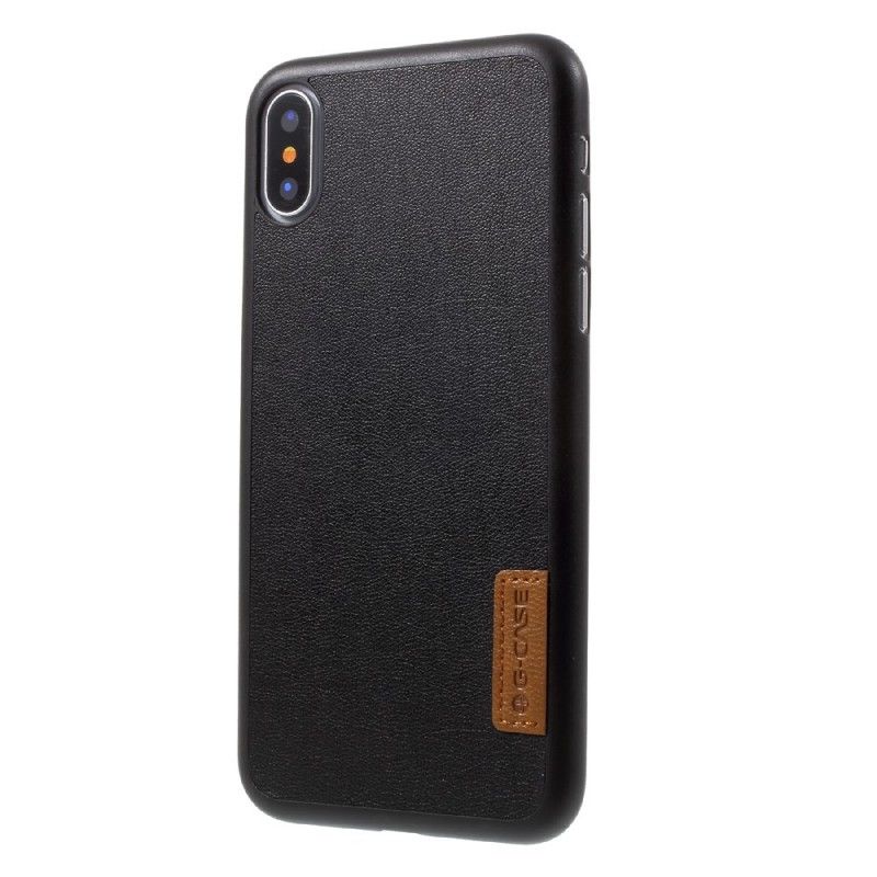 Coque iPhone X G-case Simili Cuir