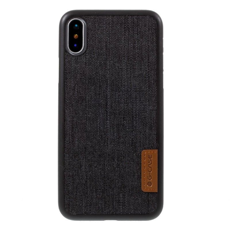 Coque iPhone X G-case Tissu