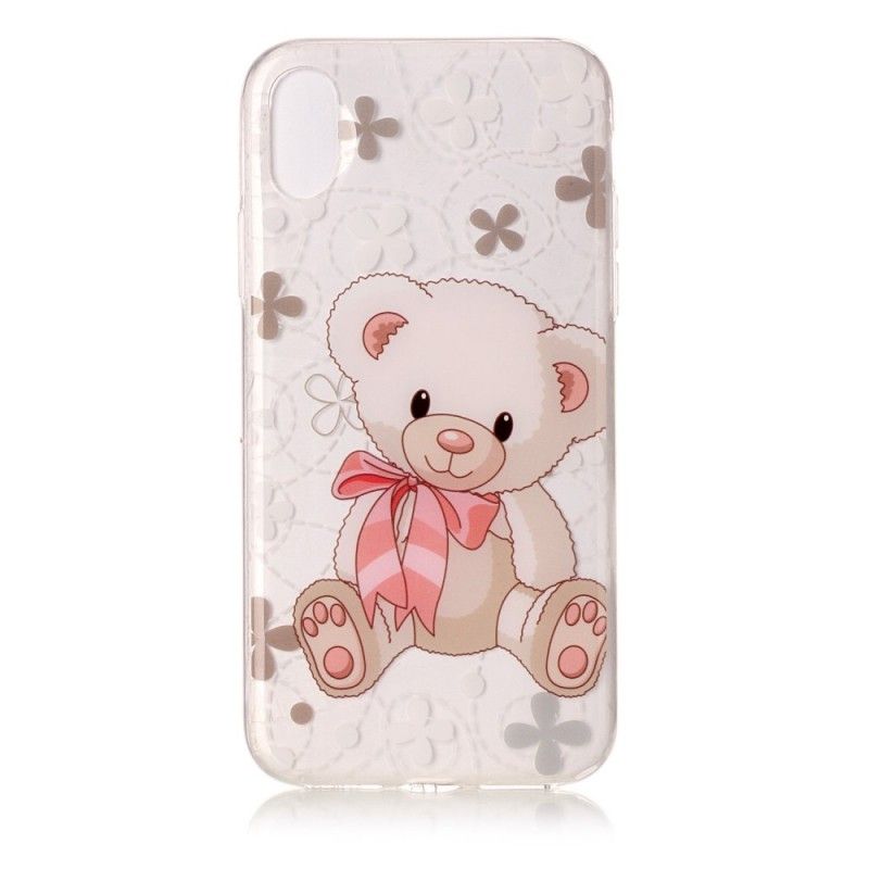 Coque iPhone X Joli Ourson