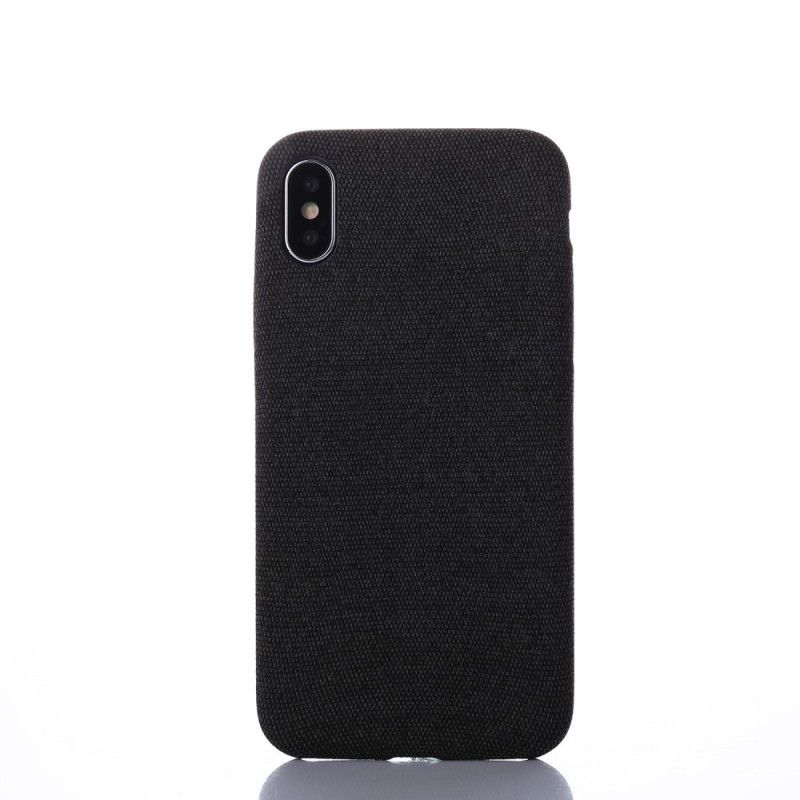 Coque iPhone X Tissu Chic