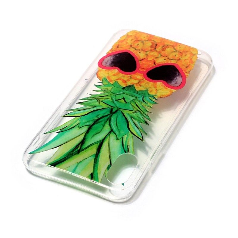 Coque iPhone X Transparente Incognito Ananas