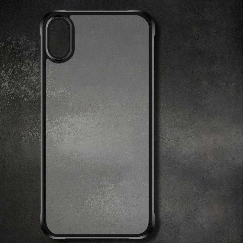 Coque iPhone X Transparente Leeu Coussins Protecteurs