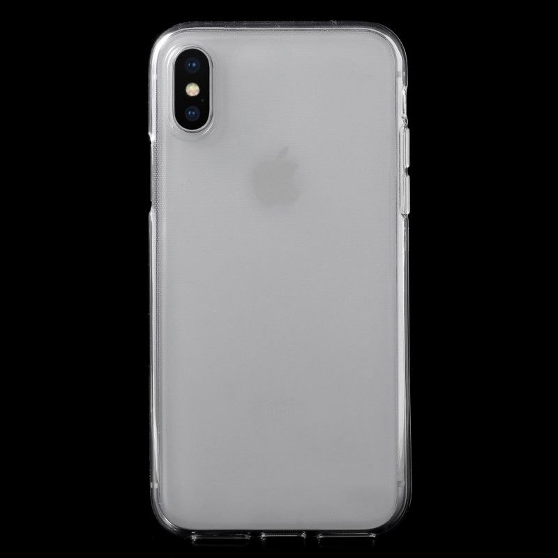 Coque iPhone X Transparente Souple