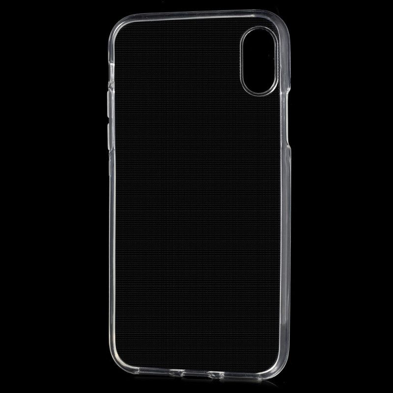 Coque iPhone X Transparente Souple