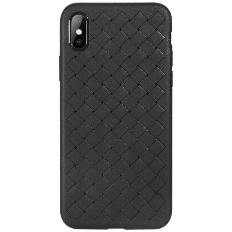 Coque iPhone X Tressée