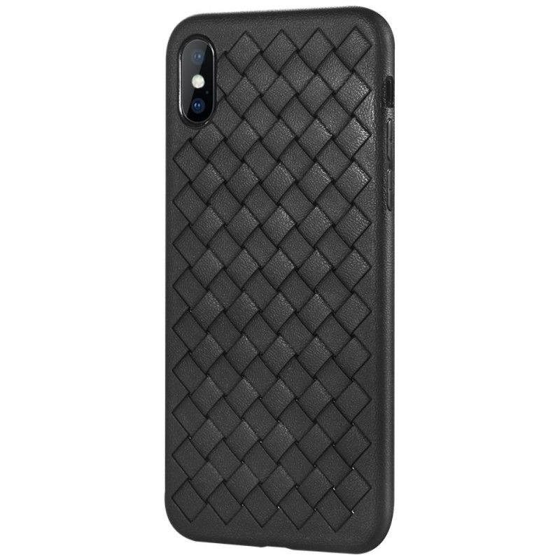 Coque iPhone X Tressée