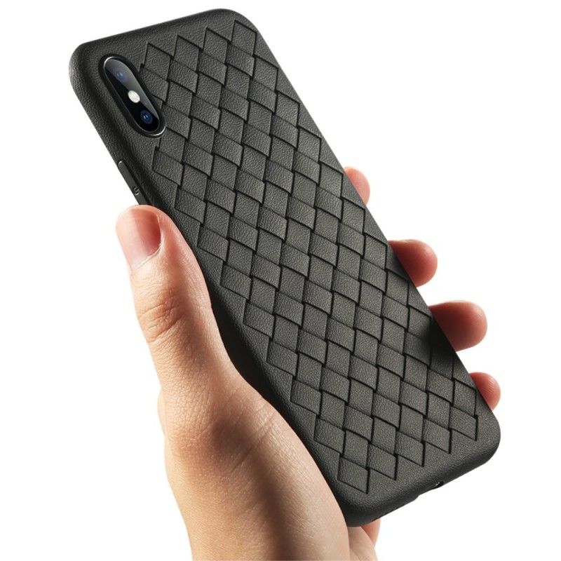 Coque iPhone X Tressée