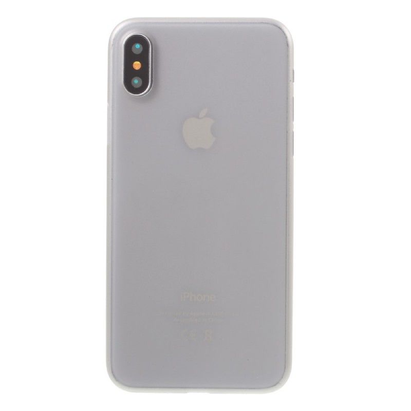 Coque iPhone X Ultra Fine Mate