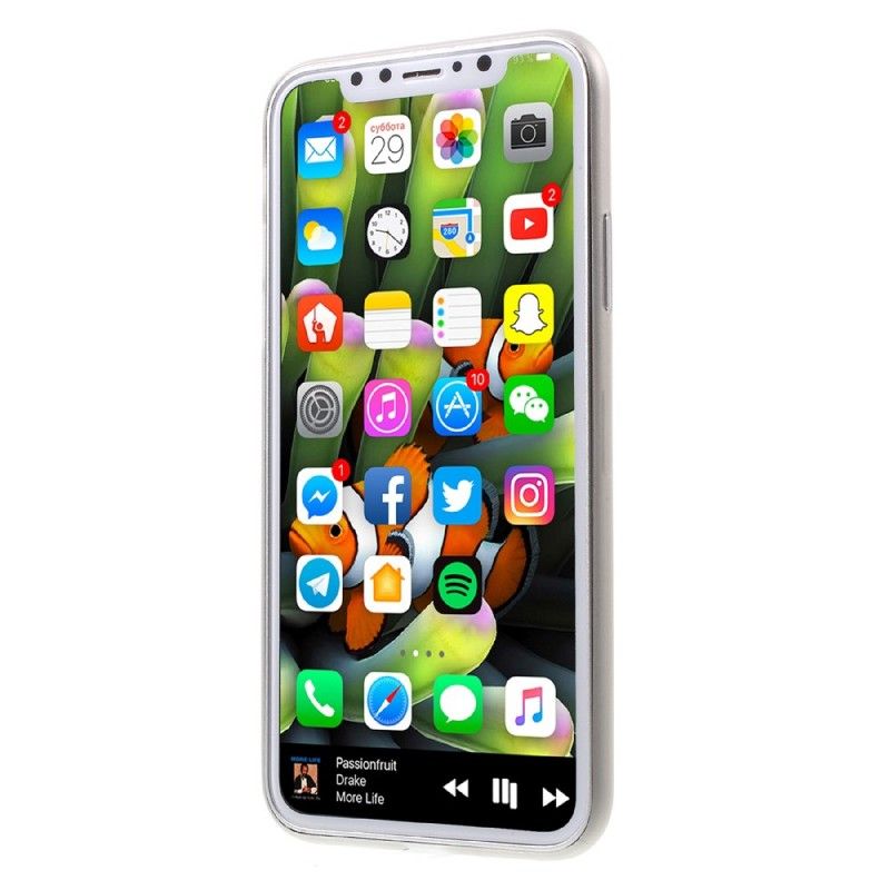 Coque iPhone X Ultra Fine Mate