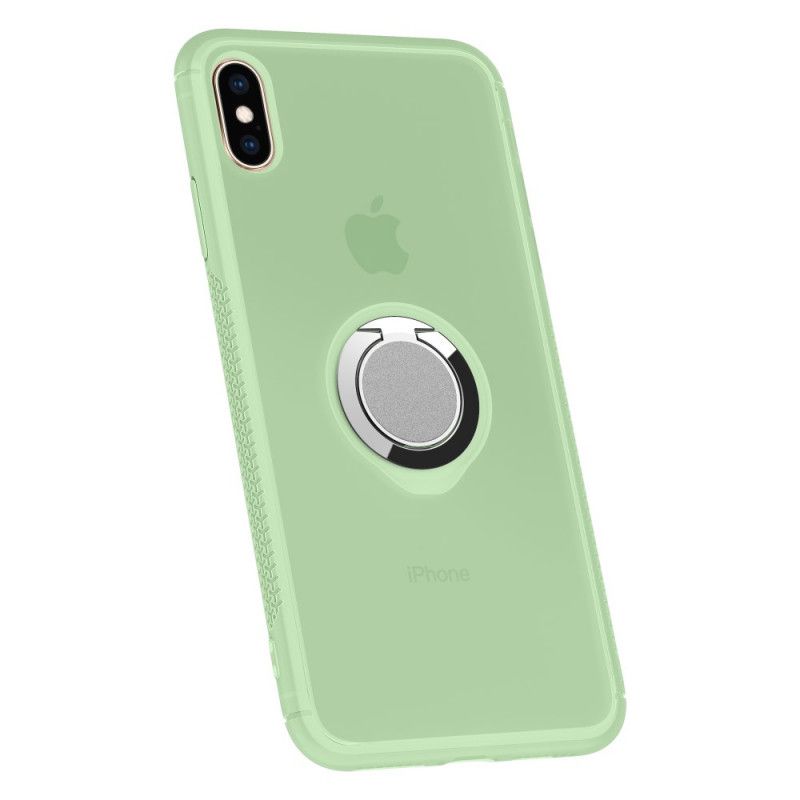 Coque iPhone X / Xs Changement De Couleur Intérieur/extérieur Avec Anneau