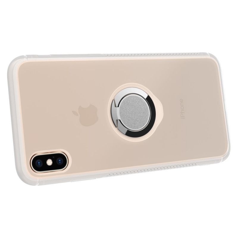 Coque iPhone X / Xs Changement De Couleur Intérieur/extérieur Avec Anneau