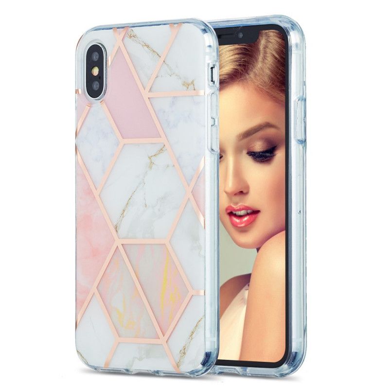 Coque iPhone X / Xs Design Marbre