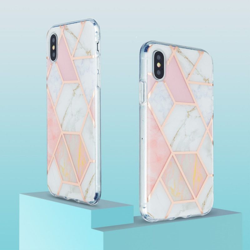 Coque iPhone X / Xs Design Marbre