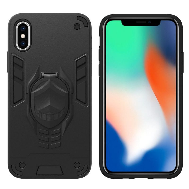 Coque iPhone X / Xs Détachable Armure Avec Anneau-support