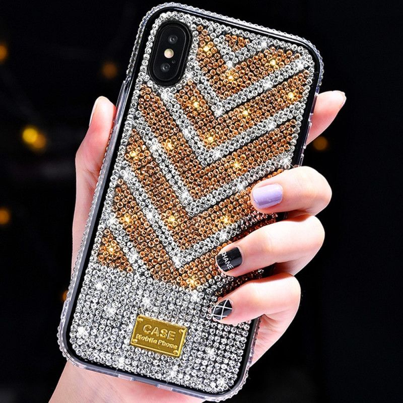 Coque iPhone X / Xs Diamants