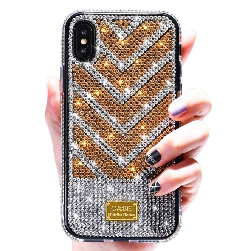 Coque iPhone X / Xs Diamants