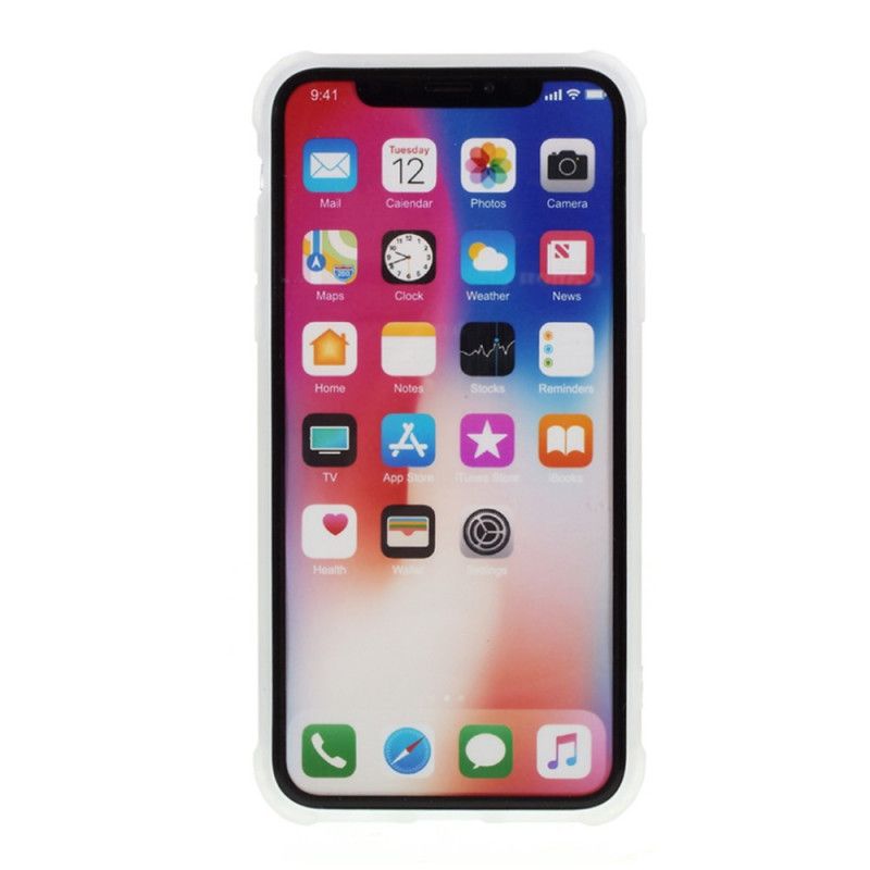 Coque iPhone X / Xs Marbre Géométrique Flashy