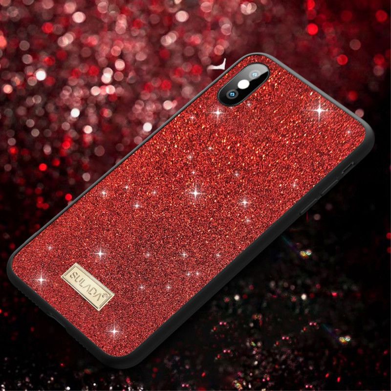 Coque iPhone X / Xs Paillettes Sulada