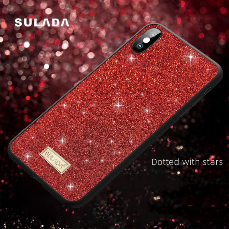 Coque iPhone X / Xs Paillettes Sulada