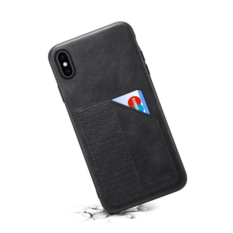 Coque iPhone X / Xs Porte Cartes Denior