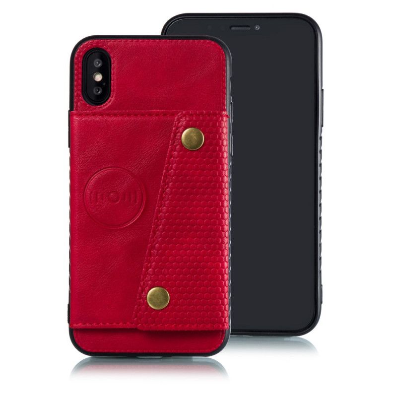 Coque iPhone X / Xs Portefeuille À Snap