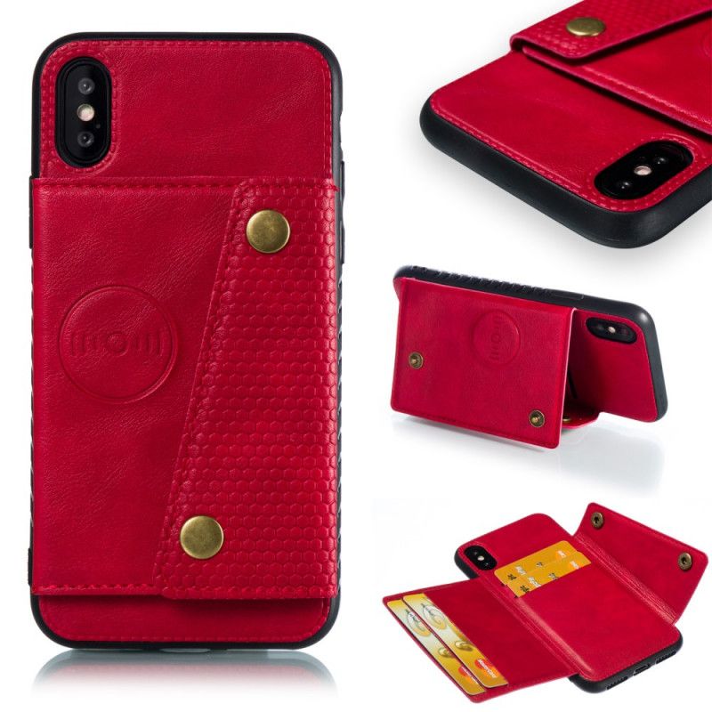 Coque iPhone X / Xs Portefeuille À Snap