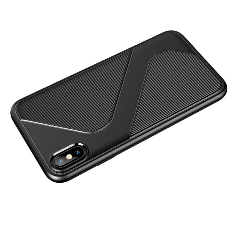 Coque iPhone X / Xs S-design Texturée