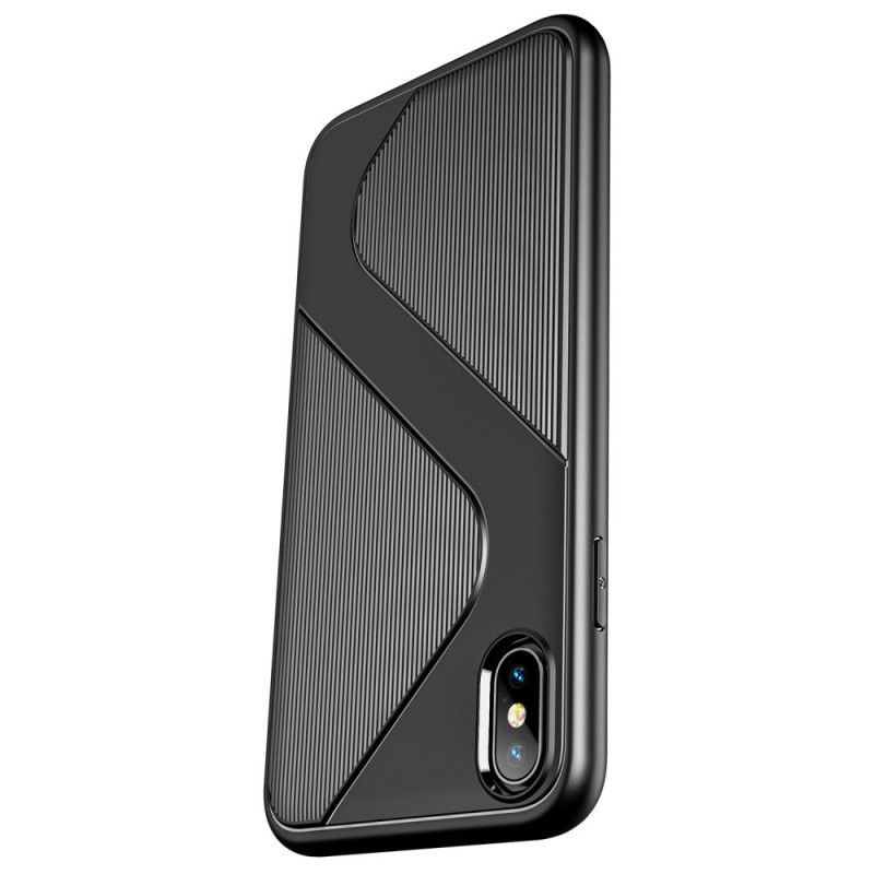 Coque iPhone X / Xs S-design Texturée