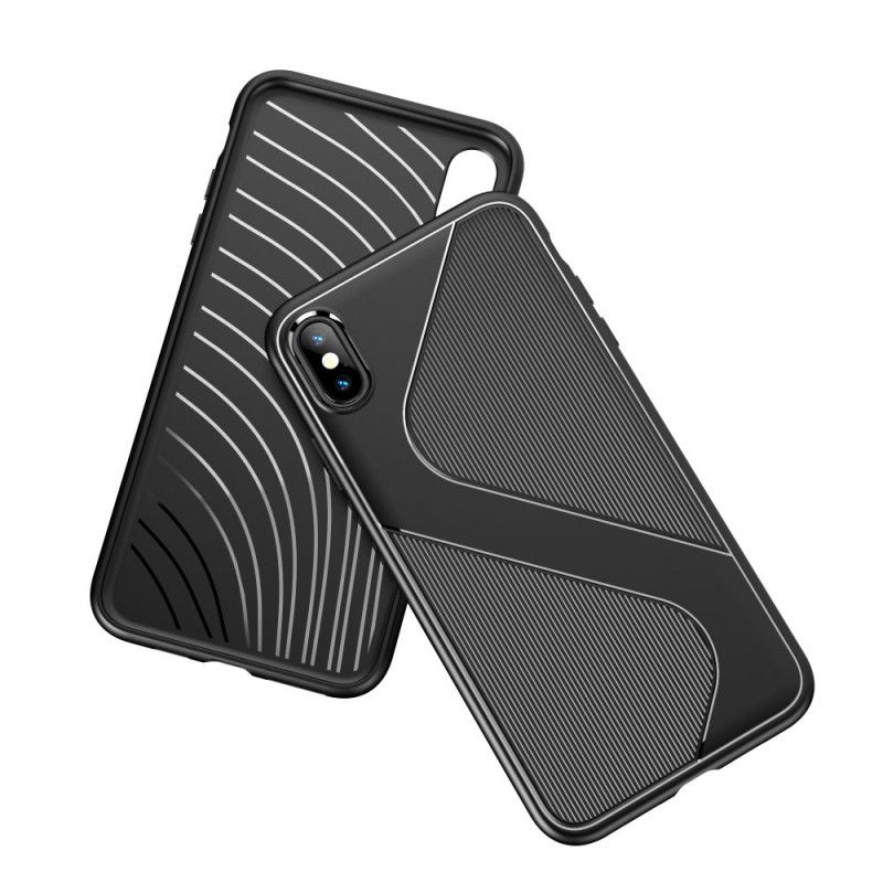 Coque iPhone X / Xs S-design Texturée