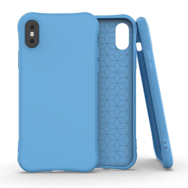 Coque iPhone X / Xs Silicone Flexible Mat Enkay