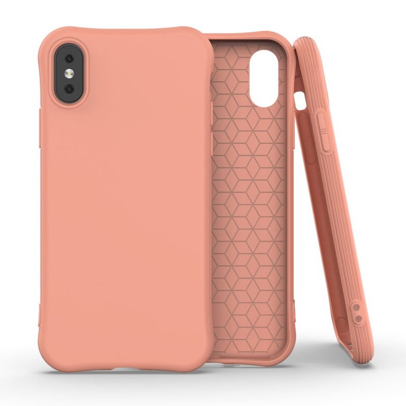 Coque iPhone X / Xs Silicone Flexible Mat Enkay