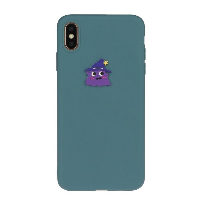 Coque iPhone X / Xs Silicone Logo Animal Fun