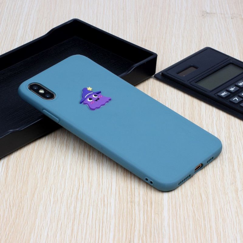 Coque iPhone X / Xs Silicone Logo Animal Fun