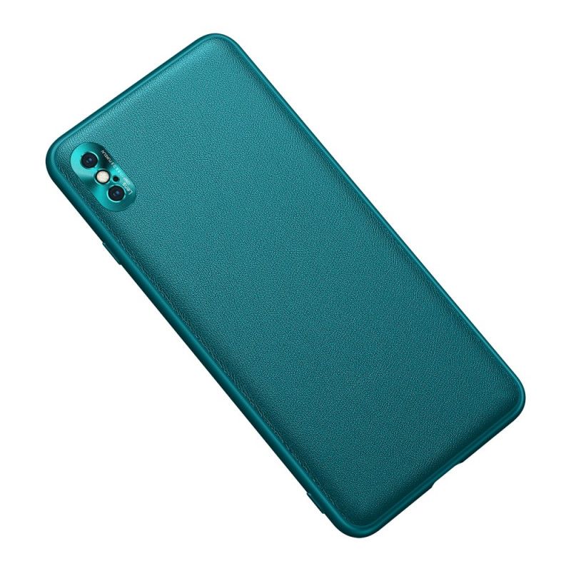 Coque iPhone X / Xs Style Cuir Color