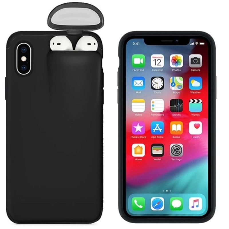 Coque iPhone Xr 2-en-1 Coque Airpods