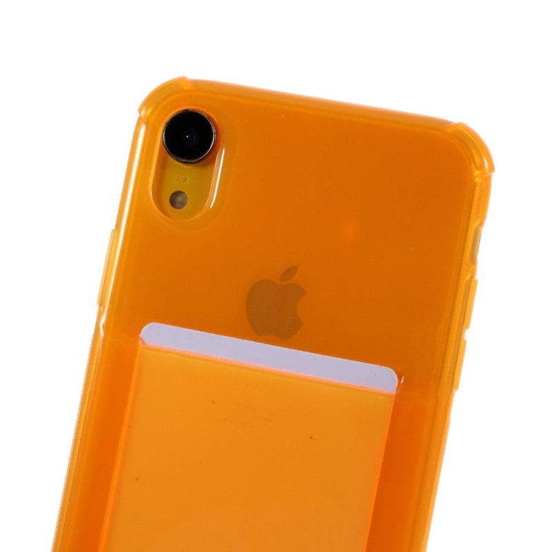 Coque iPhone Xr À Cordon Avec Porte-carte