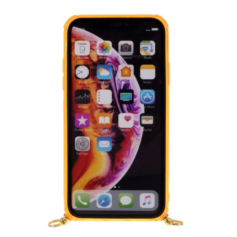 Coque iPhone Xr À Cordon Avec Porte-carte