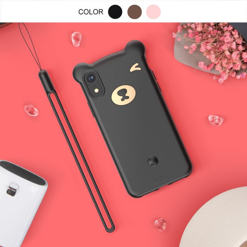 Coque iPhone Xr Baseus Petit Ours