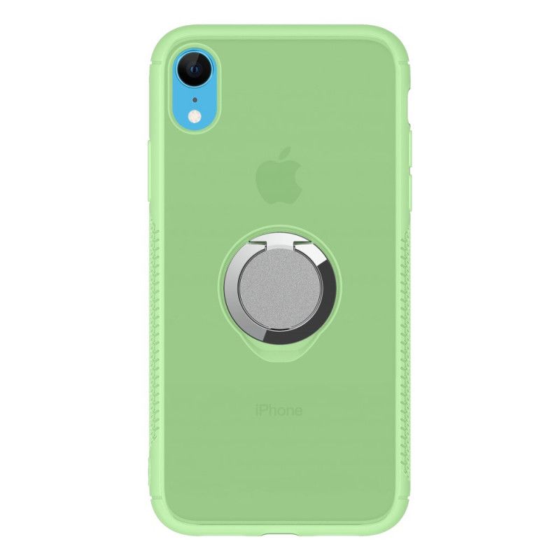 Coque iPhone Xr Changement De Couleur Intérieur/extérieur Avec Anneau