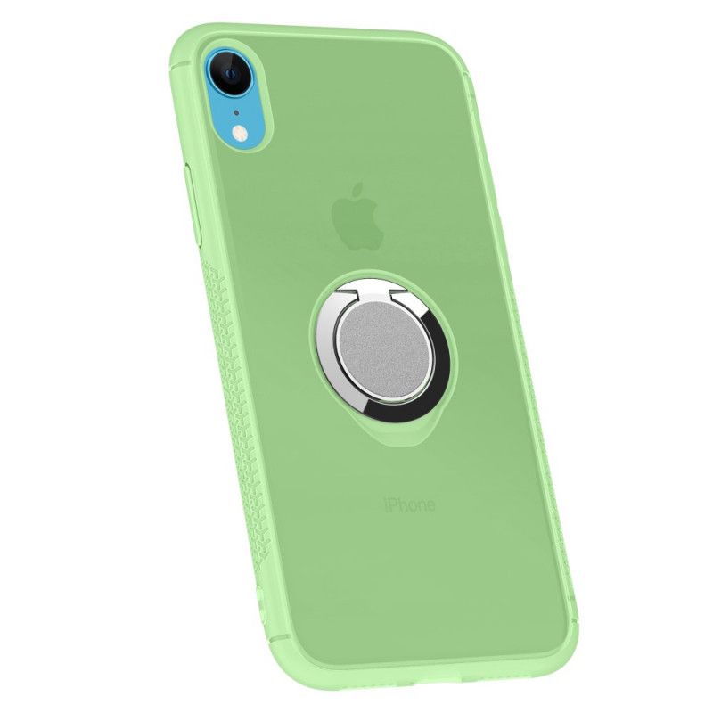 Coque iPhone Xr Changement De Couleur Intérieur/extérieur Avec Anneau