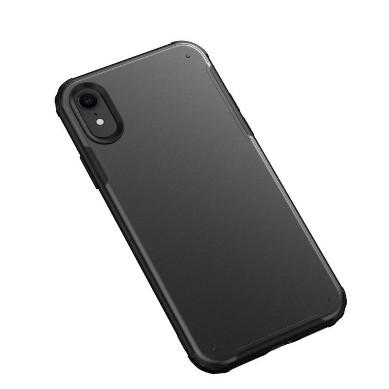 Coque iPhone Xr Conception Hybride Rebords Silicone